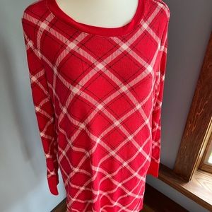 Victorias Secret cotton night gown plaid